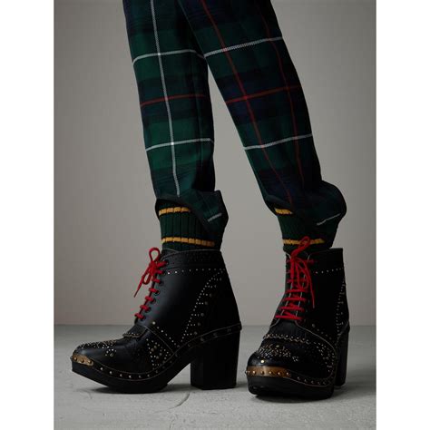 burberry clog boot